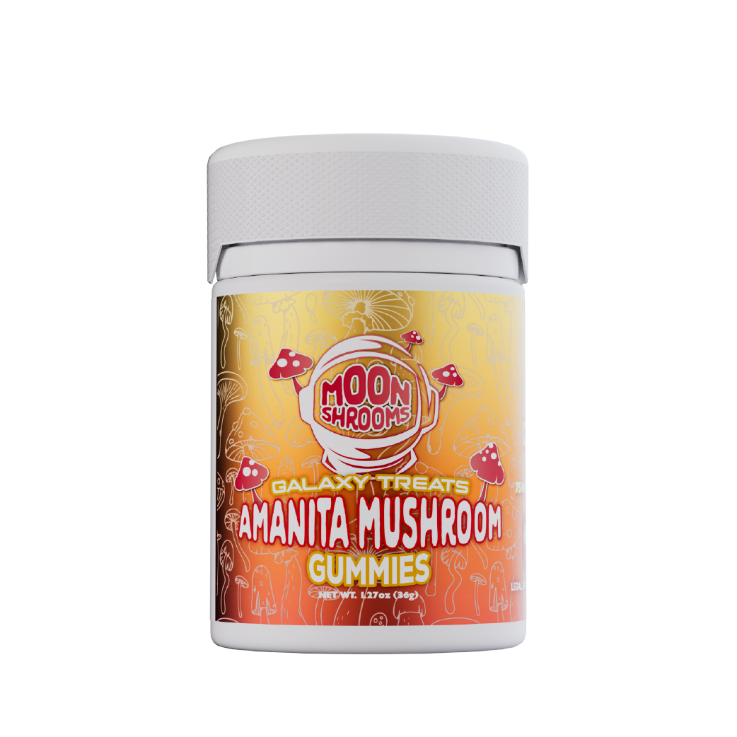 Cherry Berry Amanita Mushroom 6000mg Gummies by Galaxy Treats