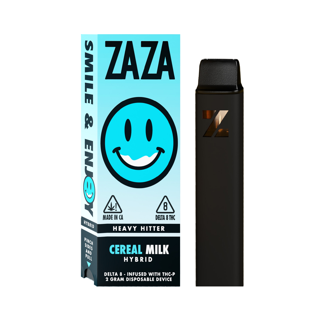 Cereal Milk Heavy Hitter Delta 8 + THC-P 2g Disposable by Zaza