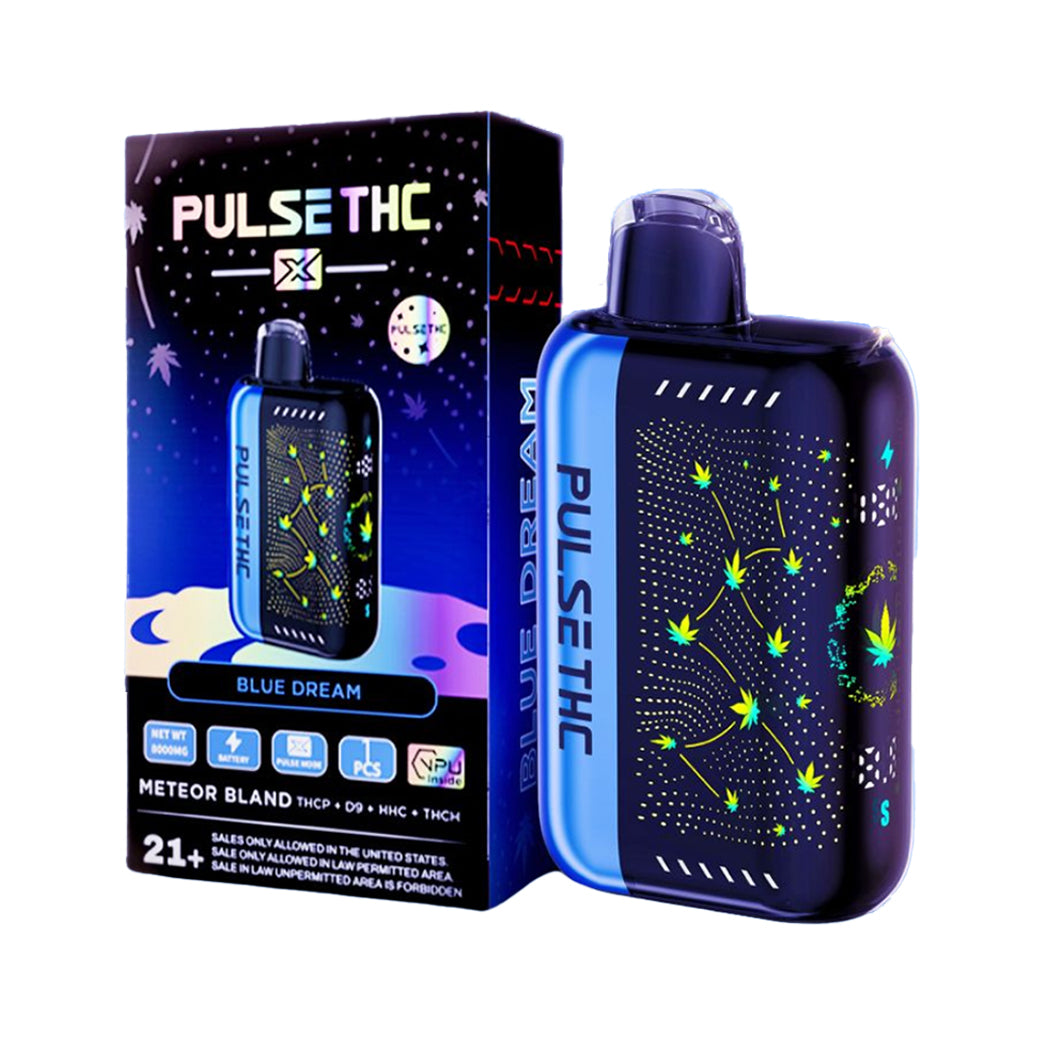 Blue Dream Meteor Blend THC-P + Delta 9 + HHC + THC-H 5g Disposable by Pulse THC X