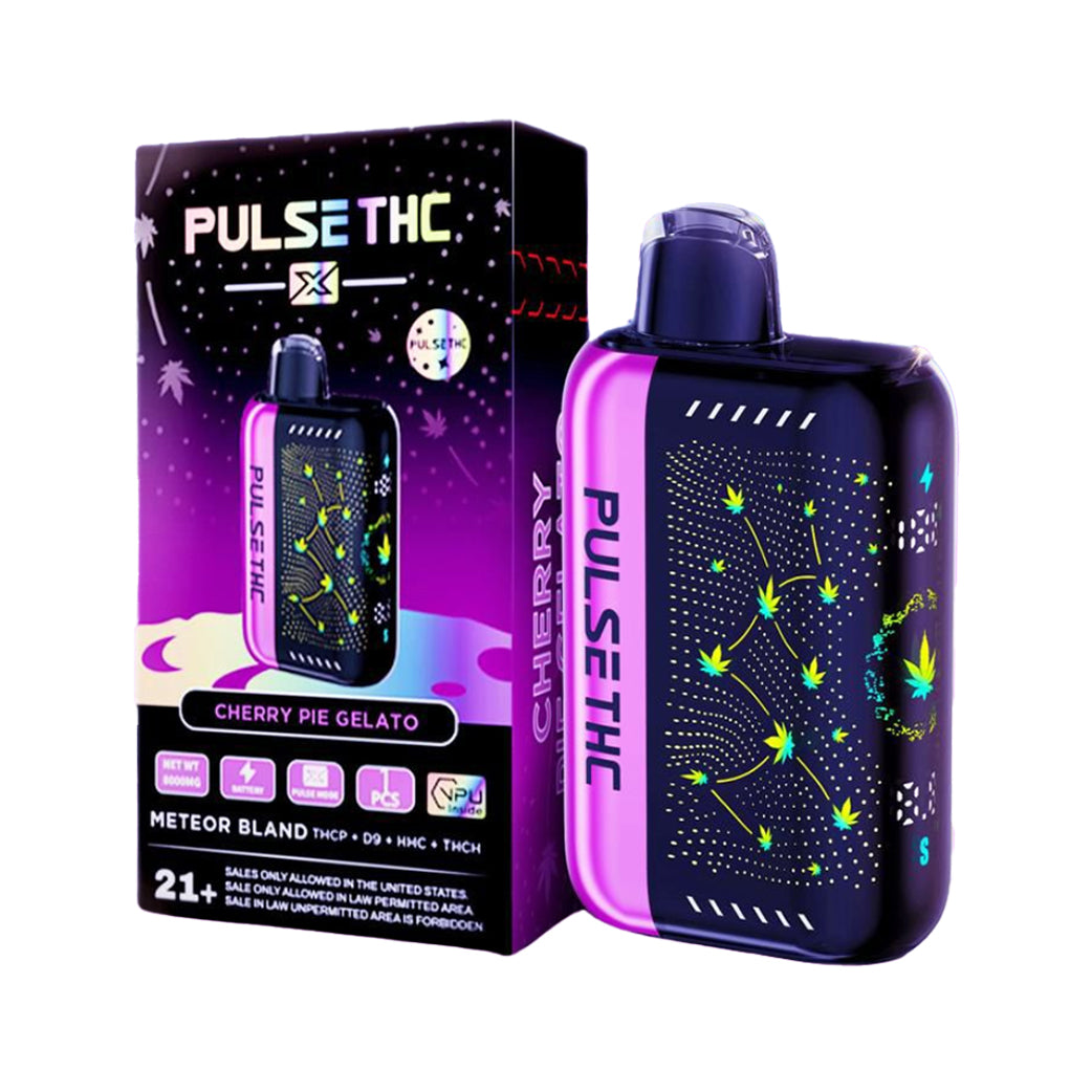 Cherry Pie Gelato Meteor Blend THC-P + Delta 9 + HHC + THC-H 5g Disposable by Pulse THC X