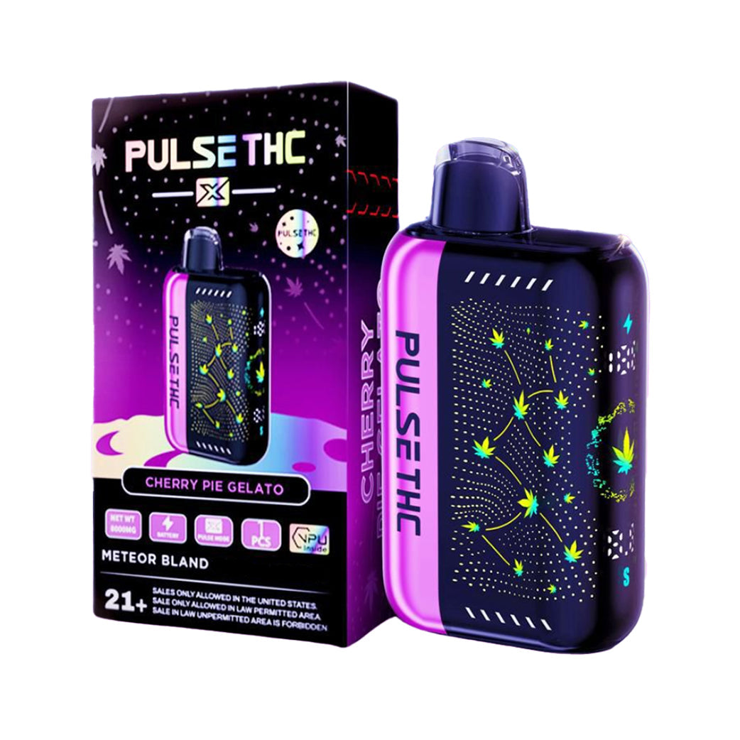 Cherry Pie Gelato Meteor Blend THC-P + Delta 9 + THC-H 5g Disposable by Pulse THC X