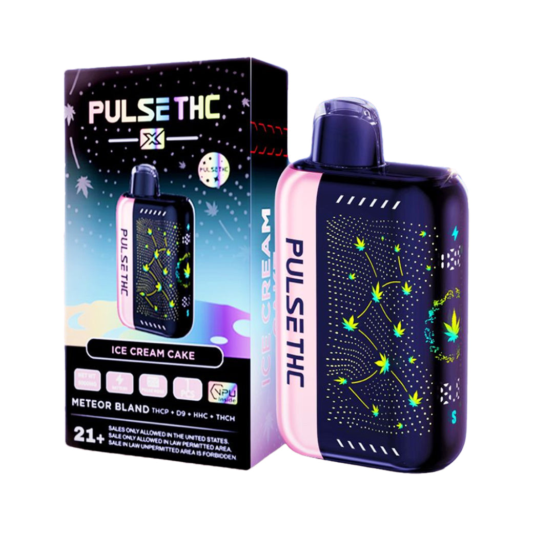 Ice Cream Cake Meteor Blend THC-P + Delta 9 + HHC + THC-H 5g Disposable by Pulse THC X