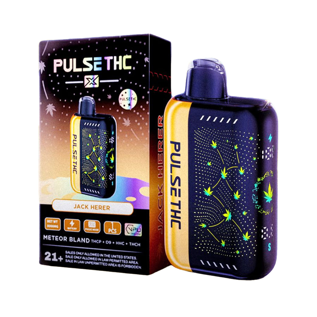 Jack Herer Meteor Blend THC-P + Delta 9 + HHC + THC-H 5g Disposable by Pulse THC X