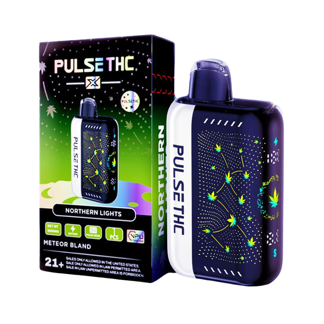 Northern Lights Meteor Blend THC-P + Delta 9 + THC-H 5g Disposable by Pulse THC X