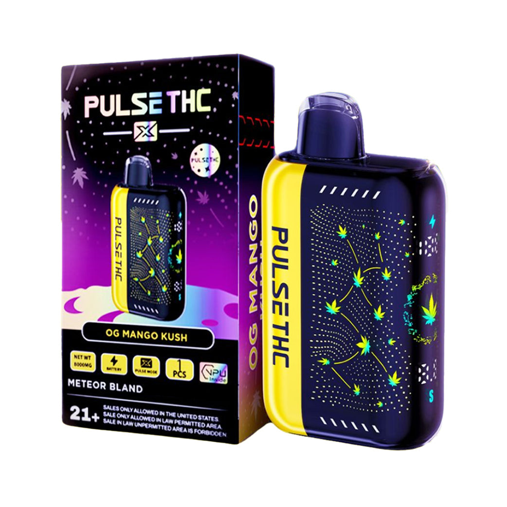 OG Mango Kush Meteor Blend THC-P + Delta 9 + THC-H 5g Disposable by Pulse THC X