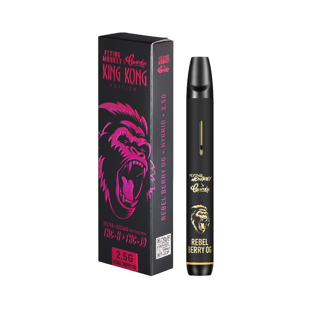Flying Monkey x Crumbs Rebel Berry OG King Kong 2.5g Disposable