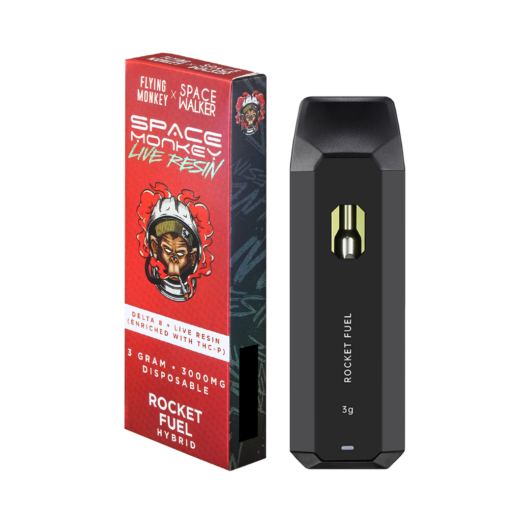 Flying Monkey x Space Walker Rocket Fuel Space Monkey 3g Disposable CBDDEALS Flying Monkey x Space Walker Rocket Fuel Space Monkey 3g Disposable CBDDEALS