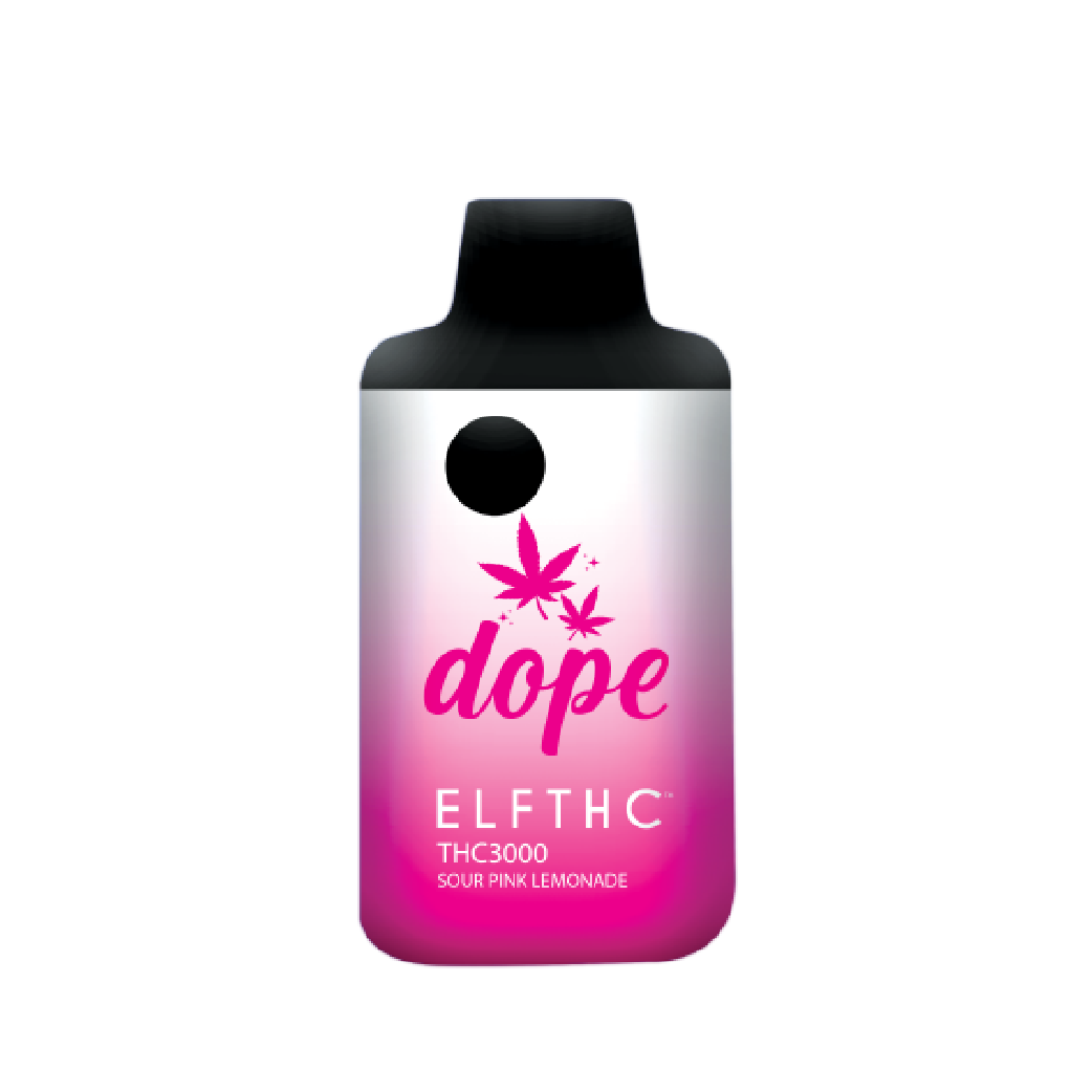 ELF THC Sour Pink Lemonade D8 + THC-P + THC-X 3g Disposable | $19.95 CBDDEALS ELF THC Sour Pink Lemonade D8 + THC-P + THC-X 3g Disposable | $19.95 CBDDEALS