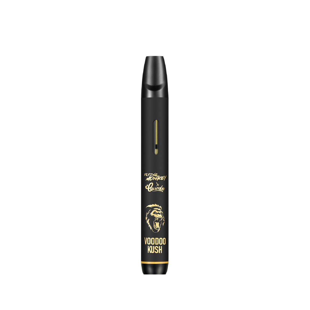 Voodoo Kush King Kong Edition Delta 8 + Delta 10 + THC-H + THC-JD 2.5g Disposable by Flying Monkey x Crumbs