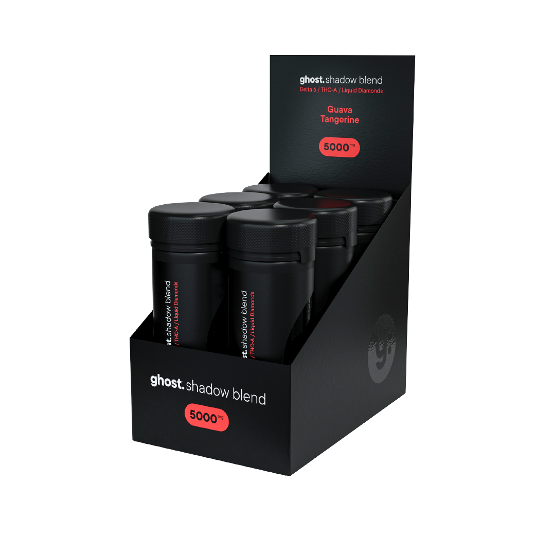 Guava Tangerine Shadow Blend Delta 6 + THC-A + Liquid Diamonds 5000mg Gummies by Ghost