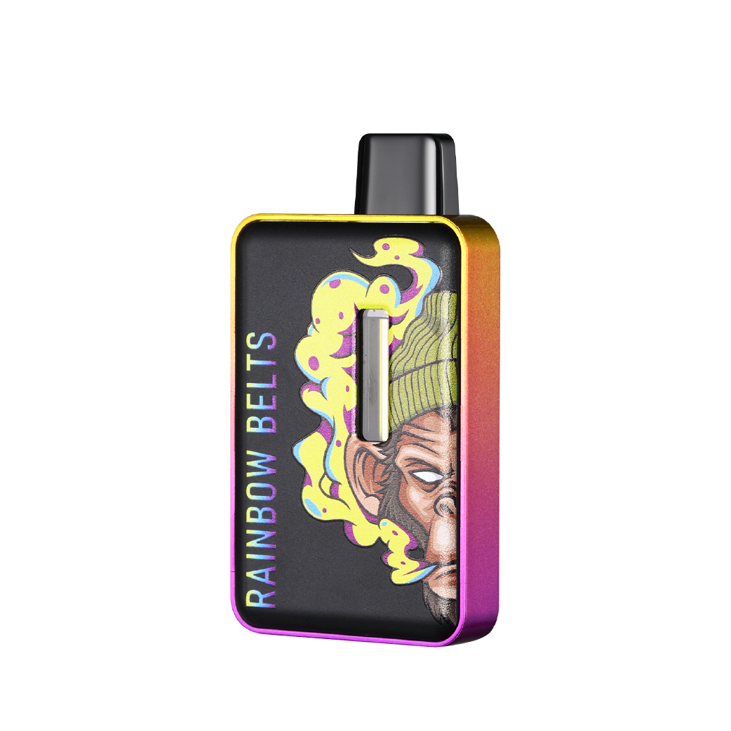 Rainbow Belts Live Resin Delta 8 THC + Liquid Diamonds 2g Disposable by Flying Monkey