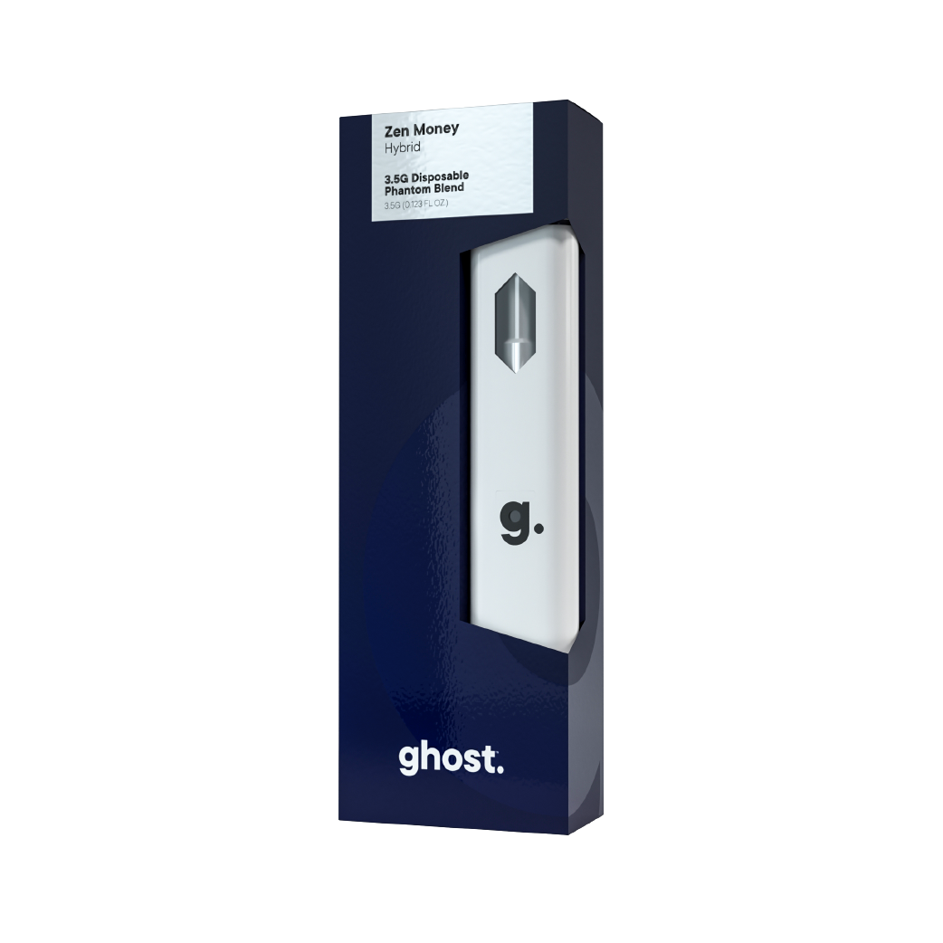Ghost Zen Money D6 THC + THC-X + THC-B 3.5g Disposable  CBDDEALS