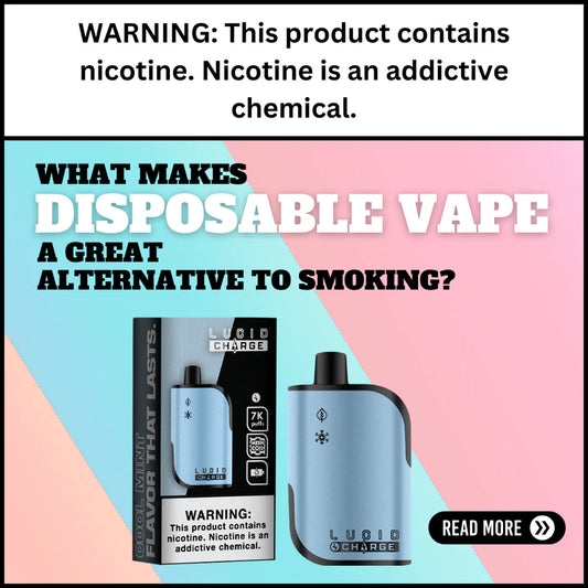 What Makes Disposable Vape Devices a Great Alternative to Smoking?