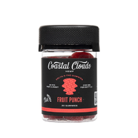 Fruit Punch Delta 9 + THC 200mg Gummies by Coastal Clouds Hemp