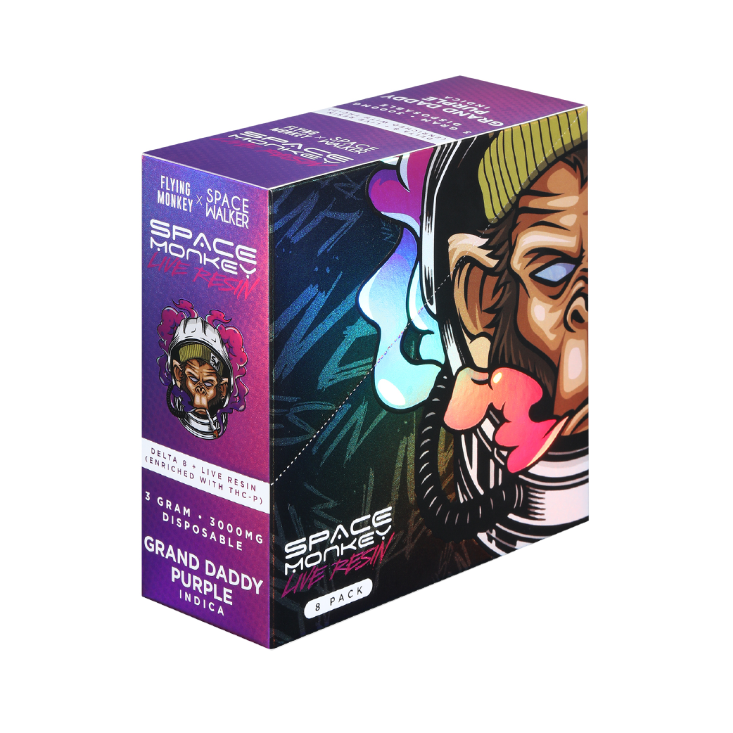 Flying Monkey x Space Walker Grand Daddy Purple Space Monkey 3g ...