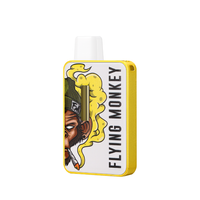 OG Lemonade Knock Out Live Resin Delta 8 + HHC +CBD + Delta 10 + THC-P 2g Disposable by Flying Monkey