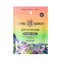 Rainbow Candy Heavy Hitter Blend Delta 8 + THC-P 250mg Gummies by Flying Monkey