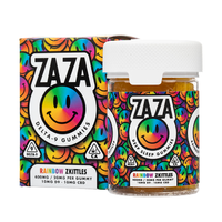 Rainbow Zkittles Delta 9 + CBD 400mg Gummies by Zaza
