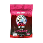 Solar Strawberry Sour Belts Delta 8 + Delta 9 + HHC + THC-P 3000mg Edibles by Galaxy Treats