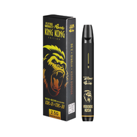 Voodoo Kush King Kong Edition Delta 8 + Delta 10 + THC-H + THC-JD 2.5g Disposable by Flying Monkey x Crumbs