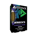 Amnesia Haze Wreck'd Series THC-A + THC-P + THC-JD 2g Cartridge by Delta Extrax