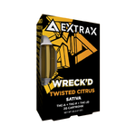 Twisted Citrus Wreck'd Series THC-A + THC-P + THC-JD 2g Cartridge by Delta Extrax