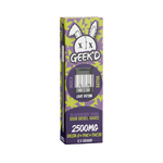 Blackberry Kush & Sour Diesel Sauce Live Resin Delta 8 + PHC + THC-JD 2.5g Disposable by Geek'd Extracts