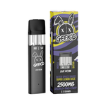 Outer Space Sauce & Super Lemon Haze Live Resin Delta 8 + PHC + THC-P 2.5g Disposable by Geek'd Extracts