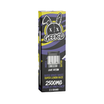 Outer Space Sauce & Super Lemon Haze Live Resin Delta 8 + PHC + THC-P 2.5g Disposable by Geek'd Extracts