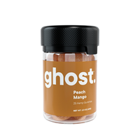 Peach Mango Phantom Blend Live Resin Delta 6 + THC-X + THC-B 2500mg Gummies by Ghost