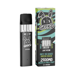 Runtz OG Sauce & Green Crack Live Resin Delta 8 + PHC + THC-P 2.5g Disposable by Geek'd Extracts