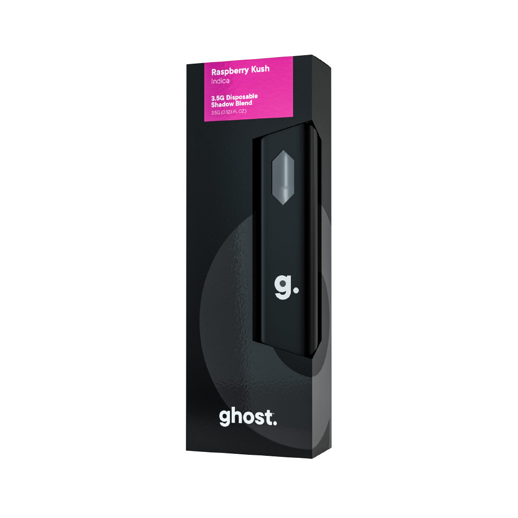 Ghost Raspberry Kush D6 THC + THC-A + Liquid Diamonds 3.5g Disposable ...